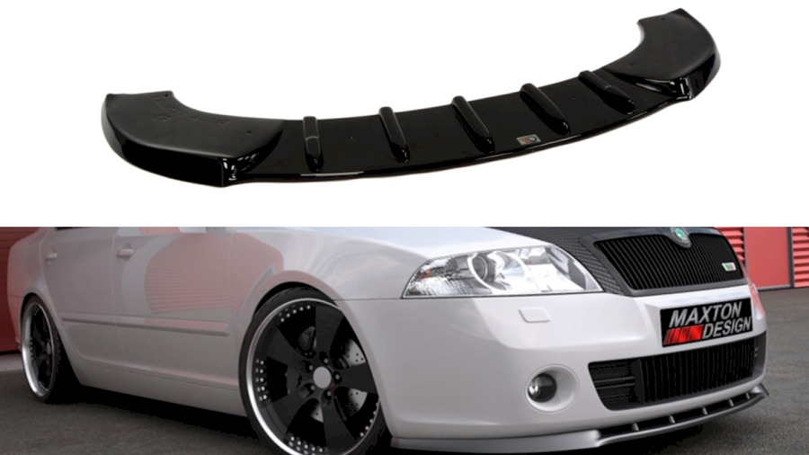 Maxton Design - FRONT SPLITTER SKODA OCTAVIA MK2 VRS PRE-FACELIFT (2005-2007)