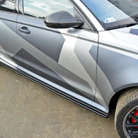 Maxton Design - SIDE SKIRTS DIFFUSERS AUDI RS6 C7