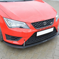 Maxton Design - FRONT RACING SPLITTER SEAT LEON III CUPRA / FR