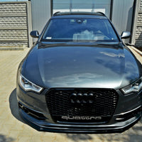 Maxton Design - FRONT SPLITTER V.2 AUDI S6 / A6 C7 S-LINE (2011-2014)