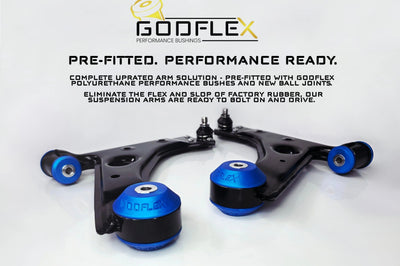 VW Golf R MK7 (2012-2019) Uprated Pre-Bushed Front Suspension Arms