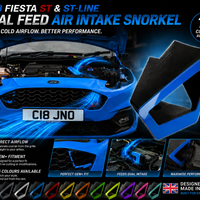 Car Enhancements UK - Wide Mouth / Snorkels - MK8 Fiesta ST & ST Line (Pair)