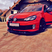 Maxton Design - FRONT SPLITTER VW GOLF MK6 GTI 35TH