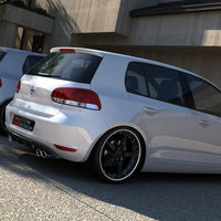 Maxton Design - REAR VALANCE VW GOLF VI WITH 2 EXHAUST HOLE