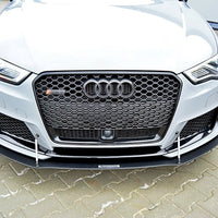 Maxton Design - FRONT RACING SPLITTER AUDI RS3 8VA SPORTBACK PRE-FACELIFT