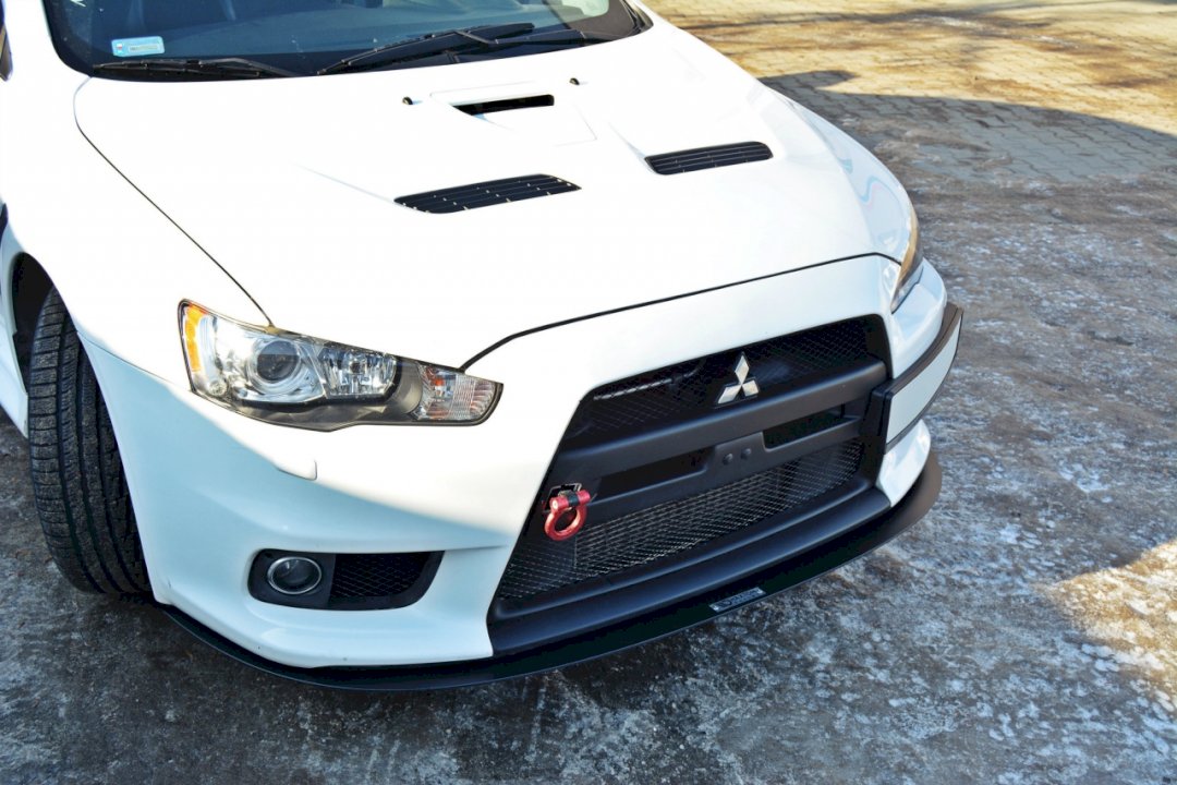Maxton Design - FRONT RACING SPLITTER V.3 MITSUBISHI LANCER EVO X (2005-2017)