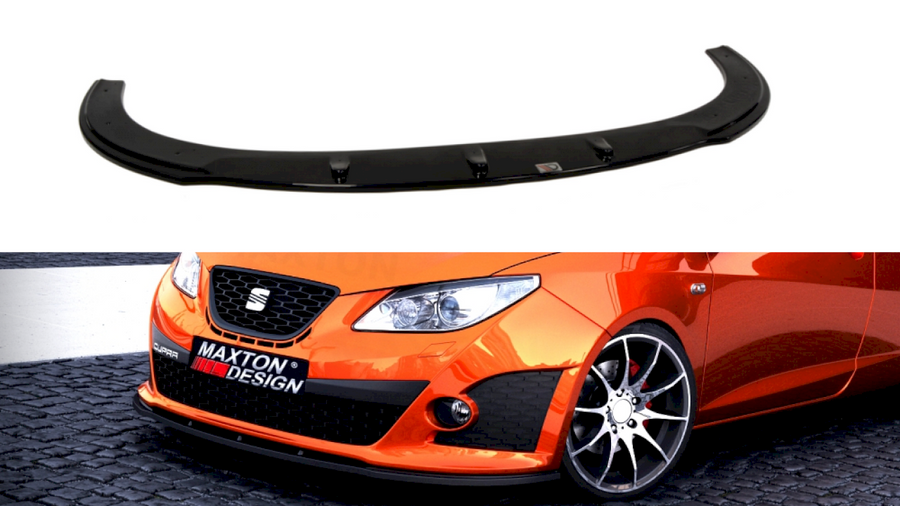 Maxton Design - FRONT SPLITTER SEAT IBIZA IV CUPRA(6J) PREFACE MODEL