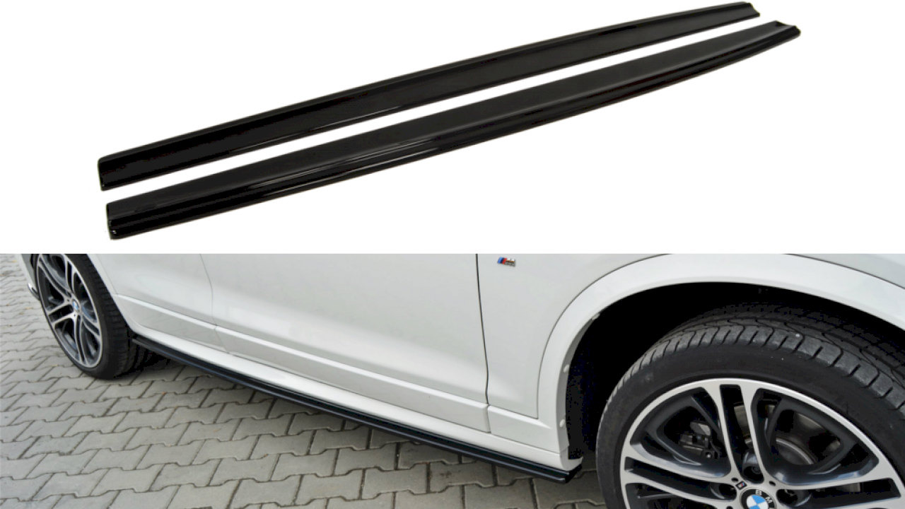 Maxton Design - SIDE SKIRTS DIFFUSERS BMW X4 M-PACK