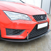 Maxton Design - FRONT RACING SPLITTER SEAT LEON III CUPRA / FR