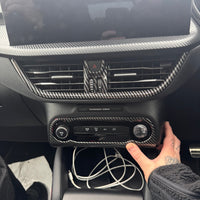 Carbon Fibre Look Climate Control Trim Cover for MK3 / MK3.5 Kuga | CEUK