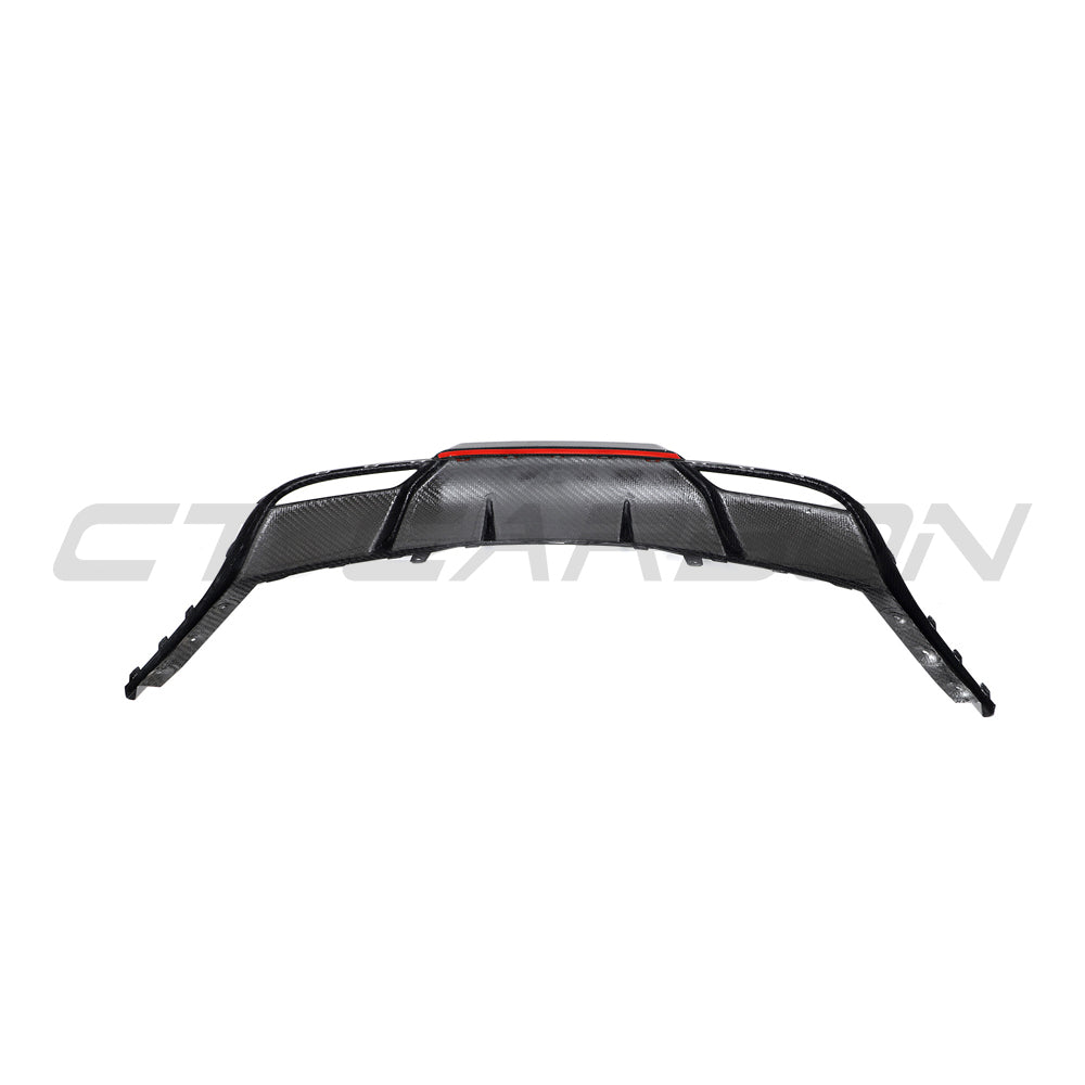 TESLA MODEL 3 FACELIFT 2023+ CARBON FIBRE DIFFUSER - V1