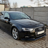Maxton Design - FRONT SPLITTER V.2 AUDI A4 B8 (FACELIFT)