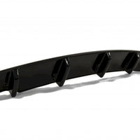 Maxton Design - CENTRAL REAR SPLITTER BMW 5 F11 M-PACK (FITS TWO SINGLE EXHAUST ENDS)