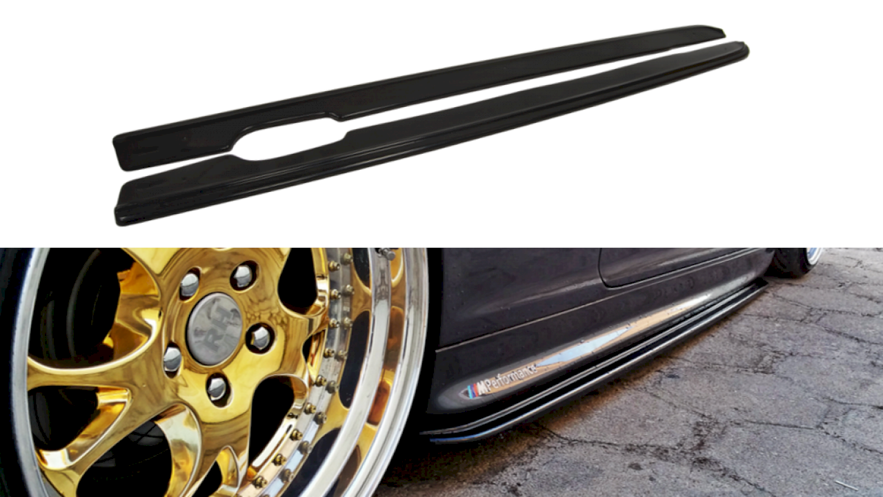 Maxton Design - SIDE SKIRTS DIFFUSERS BMW 3 E46 MPACK COUPE