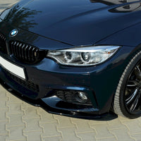 Maxton Design - Front Splitter V.1 BMW 4 Coupe / Gran Coupe / Cabrio M-Pack F32 / F36 / F33