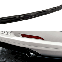 Maxton Design - CENTRAL REAR SPLITTER VW PASSAT CC R36 RLINE (PREFACE) (WITHOUT VERTICAL BARS)