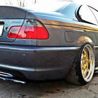Maxton Design - CENTRAL REAR SPLITTER BMW 3 E46 MPACK COUPE (WITHOUT VERTICAL BARS)