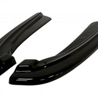 Maxton Design - REAR SIDE SPLITTERS BMW 5 F11 M-PACK (FITS TWO DOUBLE EXHAUST ENDS)