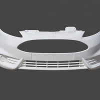 Maxton Design - FRONT BUMPER (ST LOOK) FORD FIESTA MK7 PREFACE MODEL