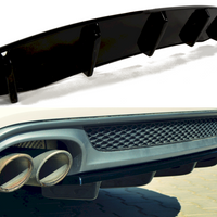 Maxton Design - CENTRAL REAR SPLITTER AUDI A6 C7 S-LINE AVANT (2011-2014)