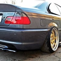 Maxton Design - Central Rear Splitter (Vertical Bars) BMW 3 E46 Coupe M-Pack