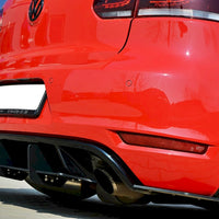 Maxton Design - REAR DIFFUSER & REAR SIDE SPLITTERS VW GOLF MK6 GTI / 35TH