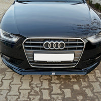 Maxton Design - FRONT SPLITTER V.2 AUDI A4 B8 (FACELIFT)