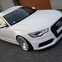 Maxton Design - FRONT SPLITTER V.2 AUDI S6 / A6 C7 S-LINE (2011-2014)