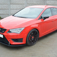 Maxton Design - FRONT RACING SPLITTER SEAT LEON III CUPRA / FR