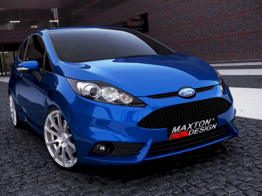 Maxton Design - FRONT BUMPER (ST LOOK) FORD FIESTA MK7 PREFACE MODEL
