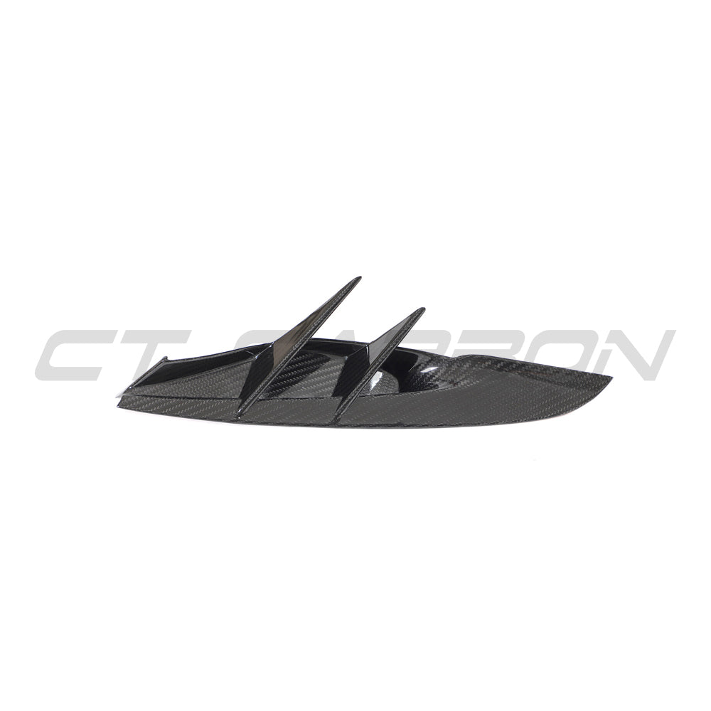 TOYOTA SUPRA 2019+ A90 CARBON FIBRE FRONT BUMPER VENT TRIM