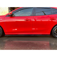 Focus MK4 ST/ST-Line Side Skirt Extensions & Rear Splitters (Gloss Black)
