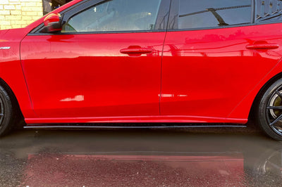 Focus MK4 ST/ST-Line Side Skirt Extensions (Gloss Black)