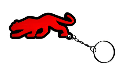 4D Puma Logo Keychain for Ford – Gloss Black with Custom Colour Options | CEUK