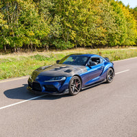 TOYOTA SUPRA 2019+ A90 CARBON FIBRE SIDE SKIRTS - V1
