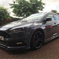 Ford Focus ST MK3 Facelift Splitter Kit Gloss Glack ABS Plastic
