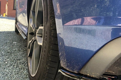 Audi SL 8X Low Splitter Kit Gloss Black ABS Plastic