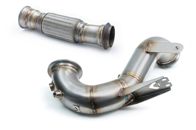 Cobra Exhausts - Mercedes-AMG A 45 S Front Downpipe Sports Cat / De-Cat Performance Exhaust