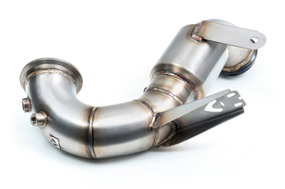 Cobra Exhausts - Mercedes-AMG CLA 45 S Front Downpipe Sports Cat / De-Cat Performance Exhaust
