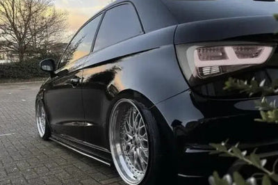 Audi SL 8X Low Splitter Kit Gloss Black ABS Plastic