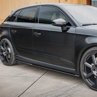Maxton Design - SIDE SKIRTS DIFFUSERS V.2 AUDI RS3 8V SPORTBACK FACELIFT (2017-UP)