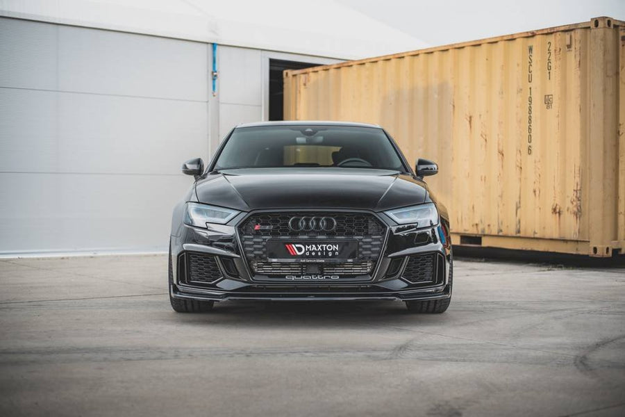 Maxton Design - Front Splitter V.3 Audi RS3 Sportback 8V Facelift