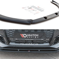Maxton Design - FRONT SPLITTER V.4 AUDI (RS3 8V FACELIFT (2017-UP)