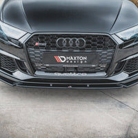 Maxton Design - FRONT SPLITTER V.4 AUDI (RS3 8V FACELIFT (2017-UP)