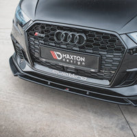 Maxton Design - FRONT SPLITTER V.4 AUDI (RS3 8V FACELIFT (2017-UP)