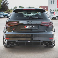 Maxton Design - REAR VALANCE V.2 AUDI RS3 8V SPORTBACK FACELIFT (2017-UP)