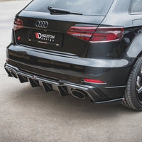 Maxton Design - REAR VALANCE V.2 AUDI RS3 8V SPORTBACK FACELIFT (2017-UP)