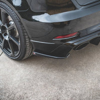 Maxton Design - REAR SIDE SPLITTERS V.2 AUDI RS3 8V SPORTBACK FACELIFT (2019-UP)