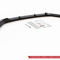 Maxton Design - FRONT SPLITTER V.3 AUDI S3 / A3 S-LINE 8V FACELIFT SEDAN (2016-2020)