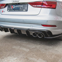 Maxton Design - REAR VALANCE AUDI S3 SEDAN 8V FACELIFT (2016-2020)